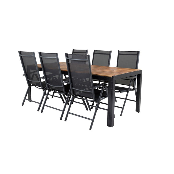 Bois Rektangulär Matgrupp-Table Set-Venture Home-peaceofhome.se