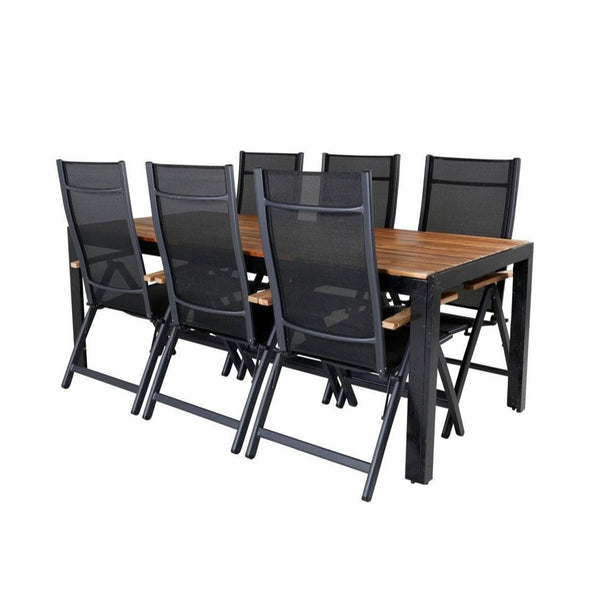 Bois Rektangulär Matgrupp-Table Set-Venture Home-peaceofhome.se