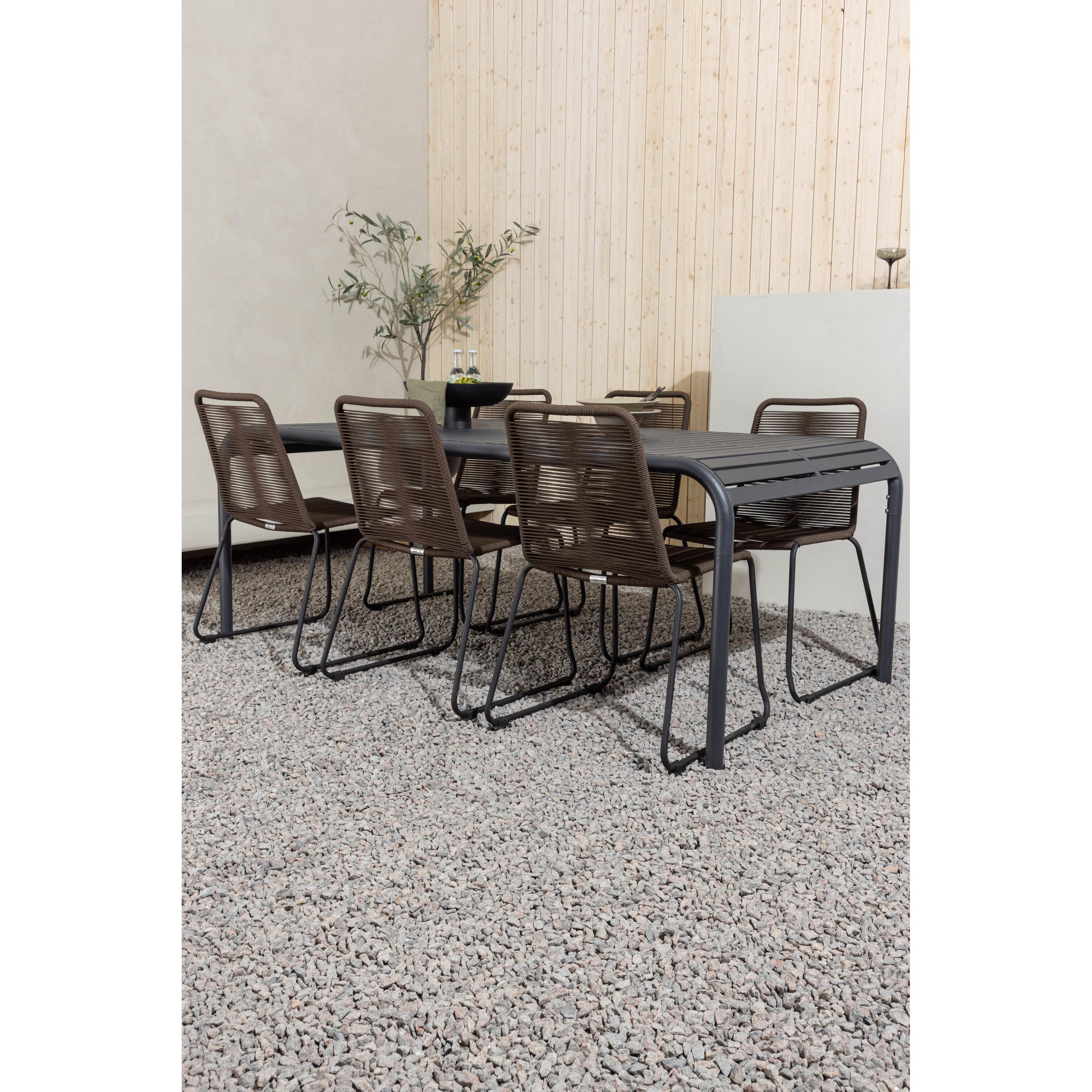 Borneo Rektangulär Matgrupp-Table Set-Venture Home-peaceofhome.se