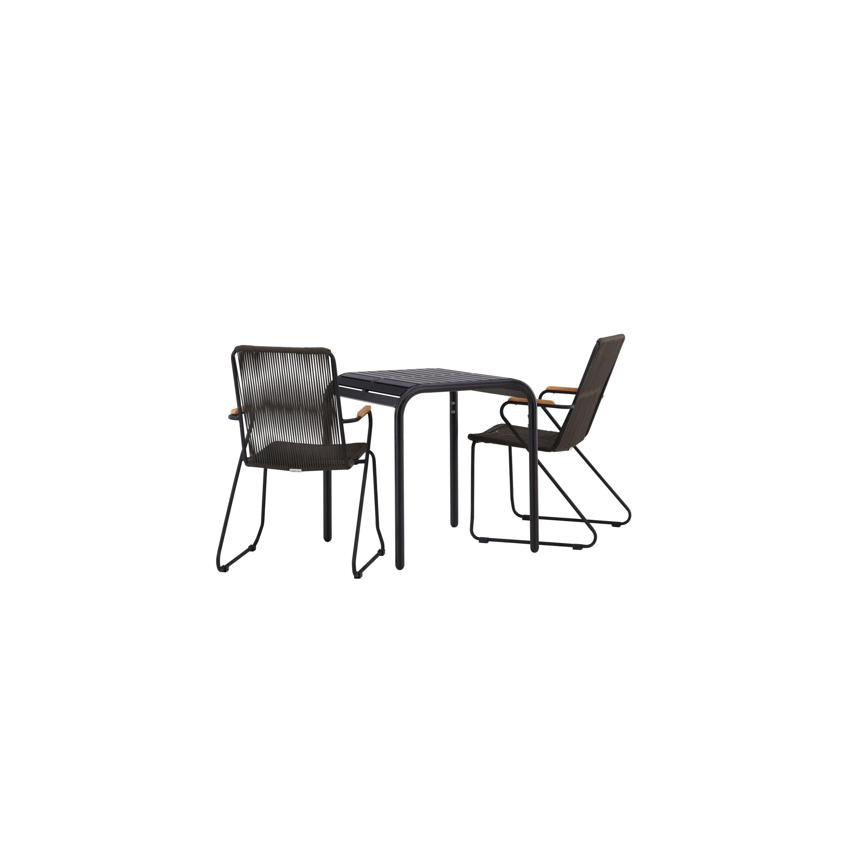 Borneo Rektangulär Matgrupp-Table Set-Venture Home-peaceofhome.se