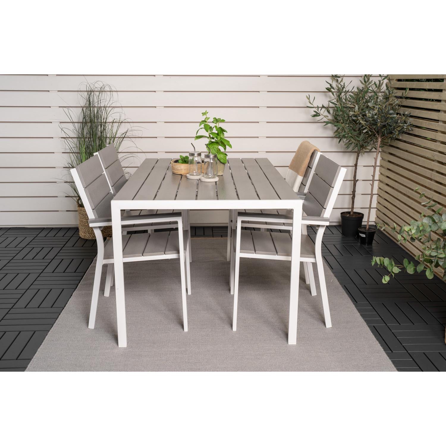 Break Rektangulär Matgrupp-Table Set-Venture Home-peaceofhome.se