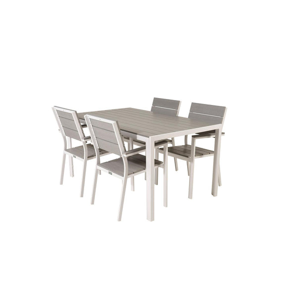 Break Rektangulär Matgrupp-Table Set-Venture Home-peaceofhome.se