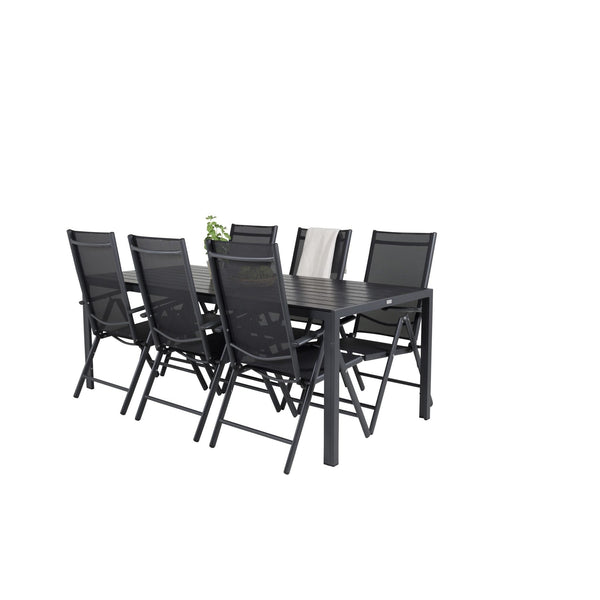 Break Rektangulär Matgrupp-Table Set-Venture Home-peaceofhome.se