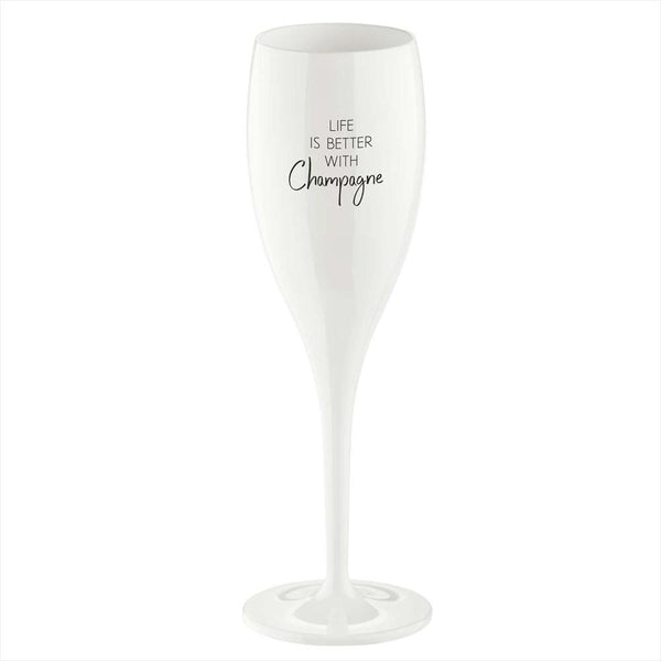 CHEERS Champagneglas - Life is better with champagne - 6-pack-Champagneglas-Koziol-peaceofhome.se