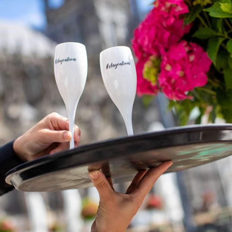 Palm Products champagneglas Wit - VW Campershop Palm Products champagneglas Wit - VW Campershop