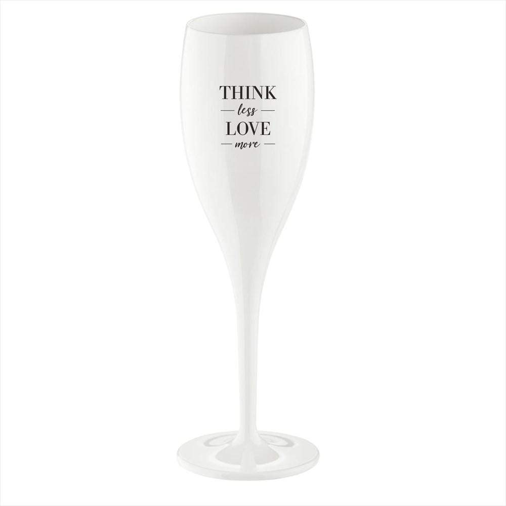 CHEERS Champagneglas - Think less love more - 6-pack-Champagneglas-Koziol-peaceofhome.se