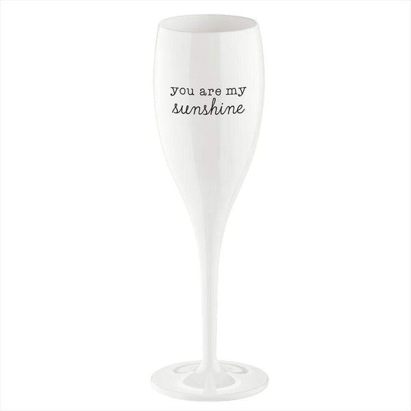 CHEERS Champagneglas - You are my sunshine - 6-pack-Champagneglas-Koziol-peaceofhome.se