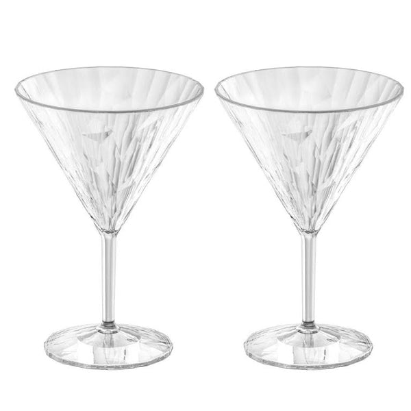 CLUB NO. 12 Martiniglas, plastglas / superglas 2-pack-Martiniglas-Koziol-peaceofhome.se