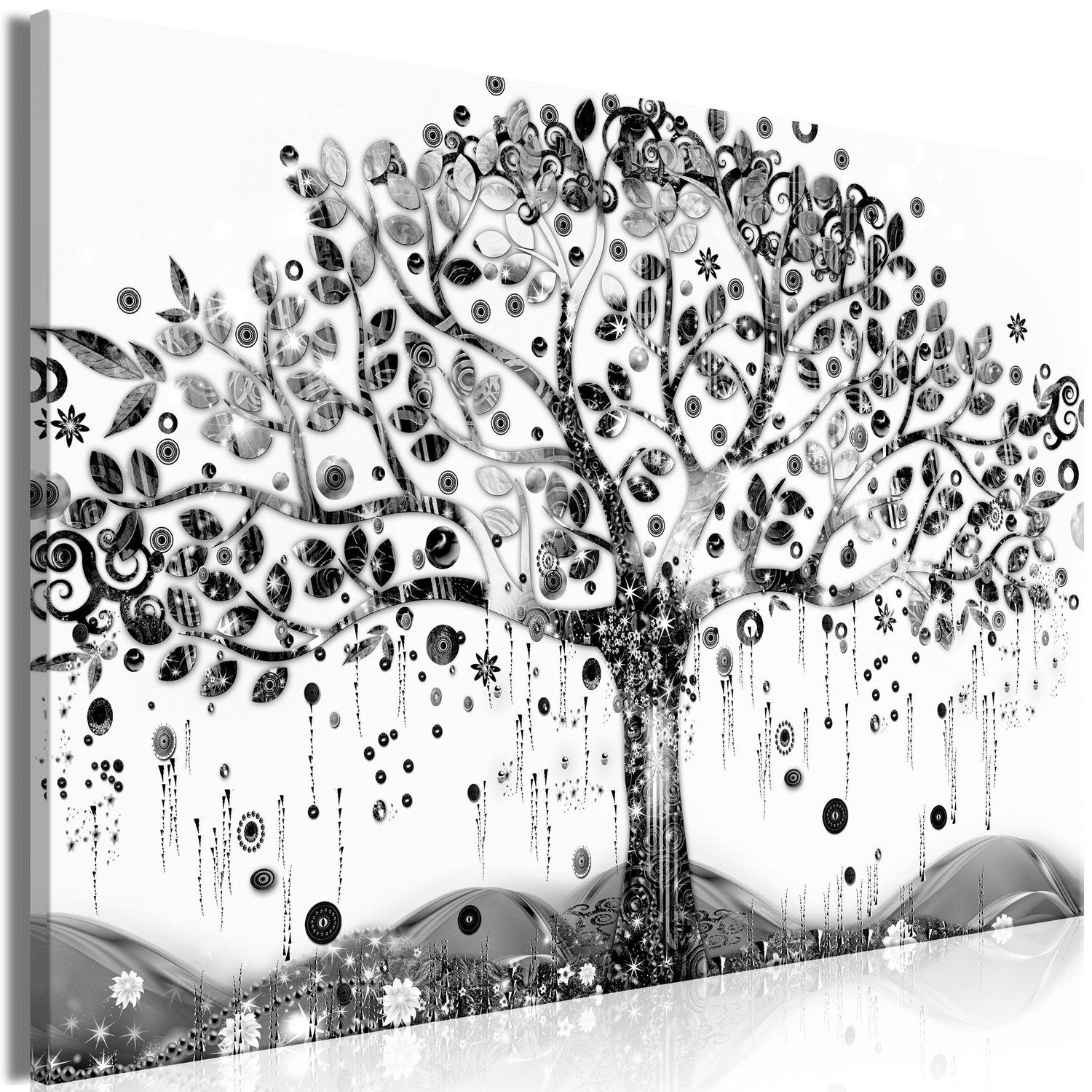 Canvas Tavla - Abundant Tree Wide-Tavla Canvas-Artgeist-90x60-peaceofhome.se
