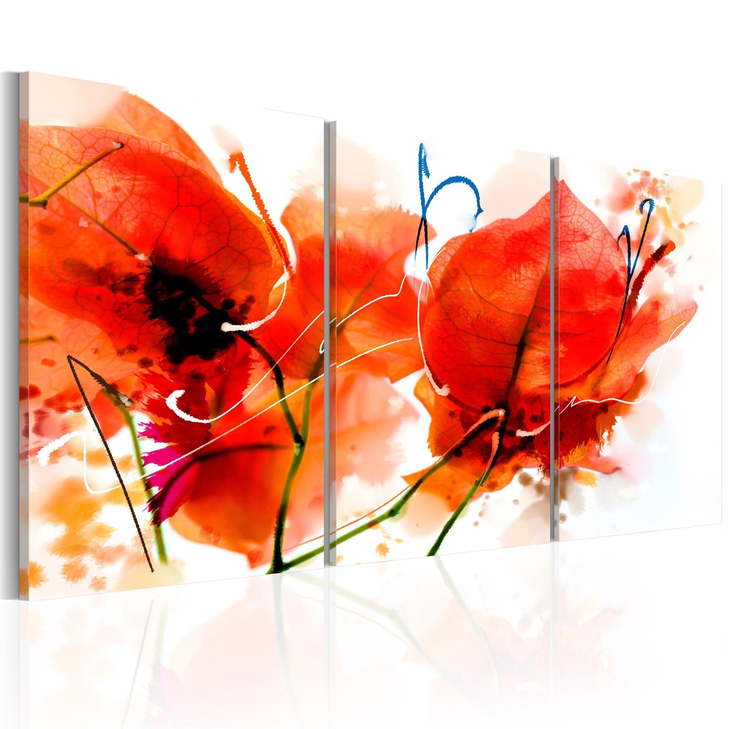 Canvas Tavla - Autumn Garden-Tavla Canvas-Artgeist-60x30-peaceofhome.se