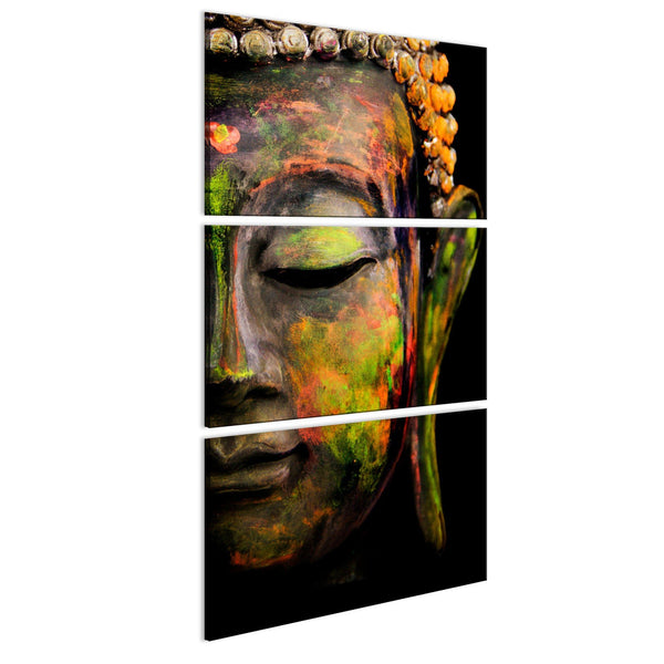 Canvas Tavla - Big Buddha I-Tavla Canvas-Artgeist-30x60-peaceofhome.se