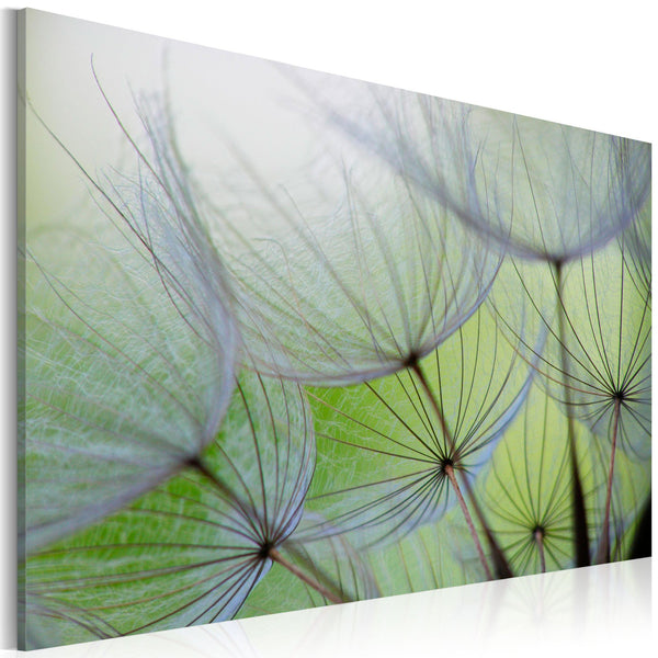 Canvas Tavla - Dandelion in the wind-Tavla Canvas-Artgeist-60x40-peaceofhome.se