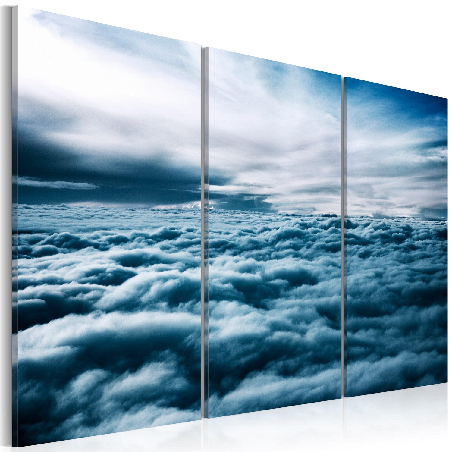 Canvas Tavla - Dense clouds-Tavla Canvas-Artgeist-60x40-peaceofhome.se