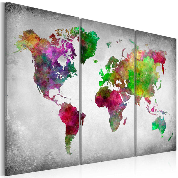 Canvas Tavla - Diversity of World-Tavla Canvas-Artgeist-90x60-peaceofhome.se