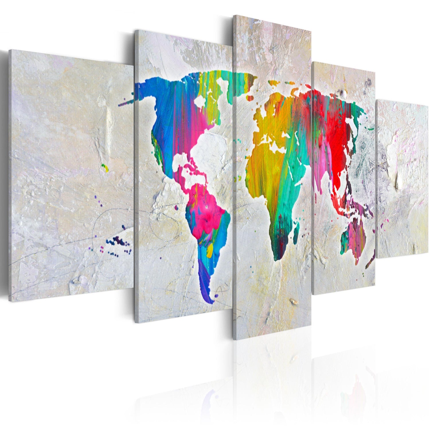 Canvas Tavla - Energy of World-Tavla Canvas-Artgeist-100x50-peaceofhome.se