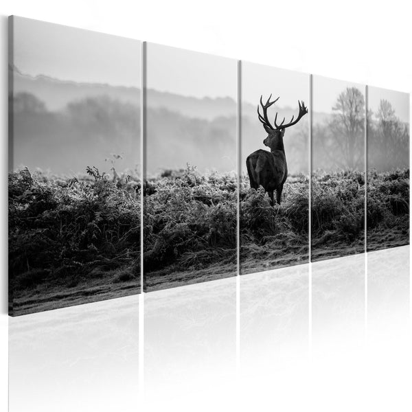 Canvas Tavla - Grey Reality-Tavla Canvas-Artgeist-200x80-peaceofhome.se