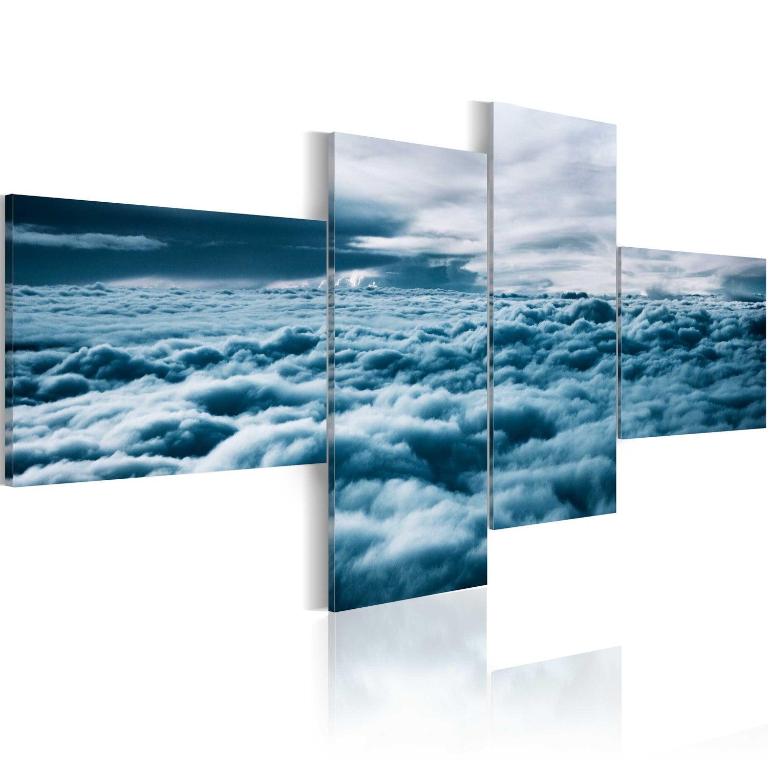 Canvas Tavla - Head in the clouds-Tavla Canvas-Artgeist-100x45-peaceofhome.se