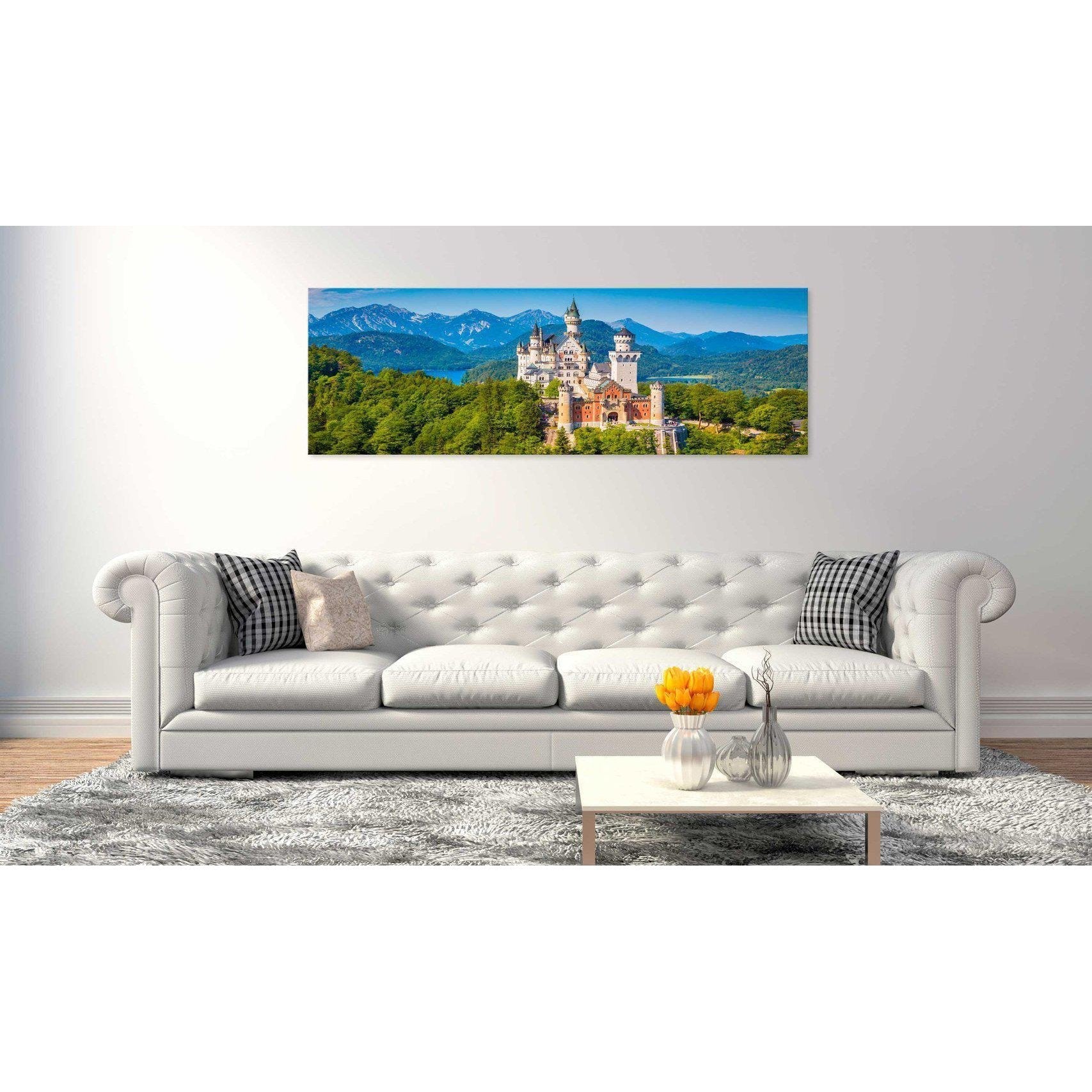 Canvas Tavla - Magic Places: Neuschwanstein Castle-Tavla Canvas-Artgeist-peaceofhome.se