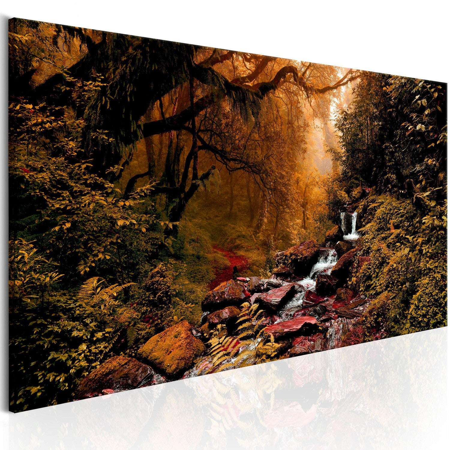 Canvas Tavla - Magical Autumn-Tavla Canvas-Artgeist-120x40-peaceofhome.se
