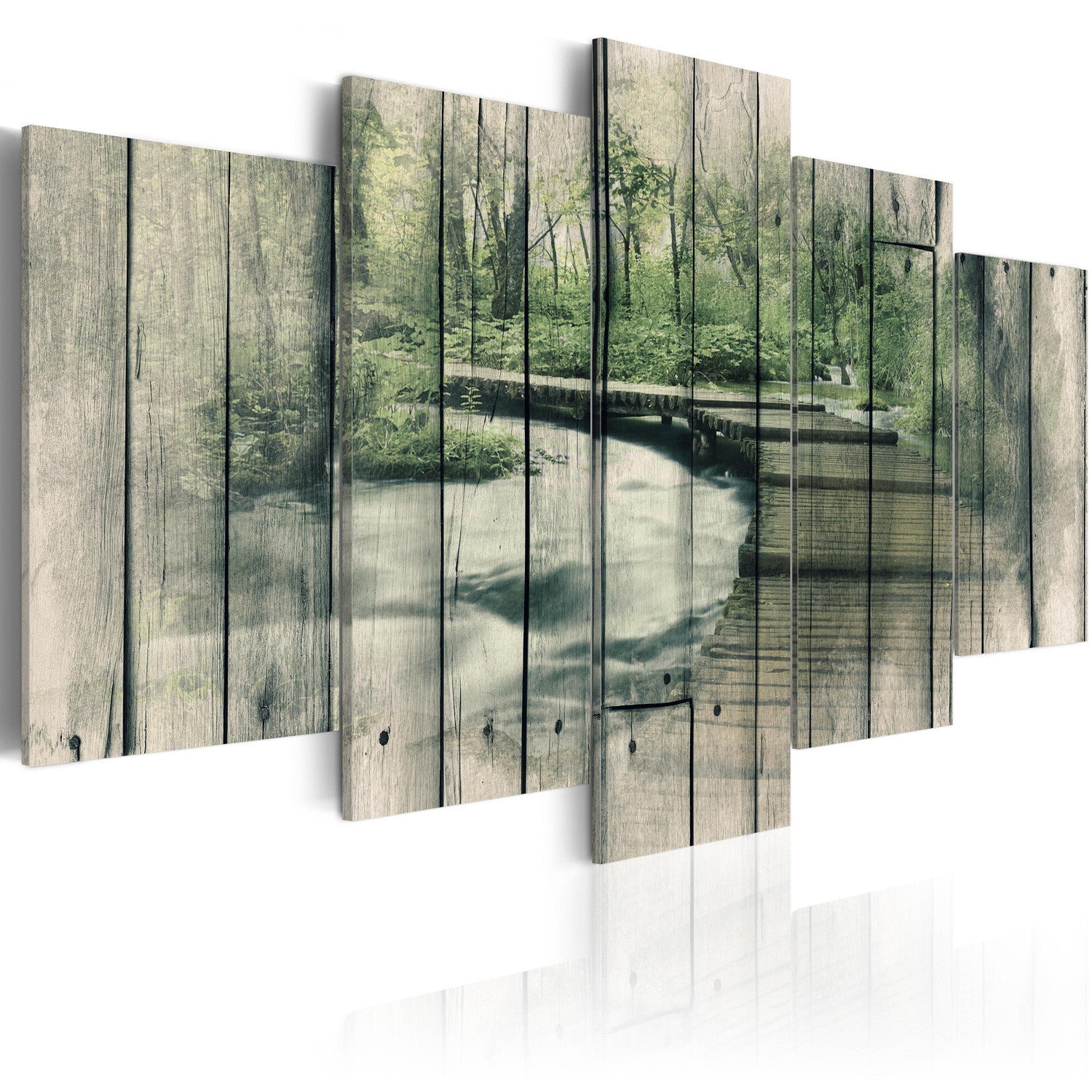 Canvas Tavla - The River of Secrets-Tavla Canvas-Artgeist-100x50-peaceofhome.se