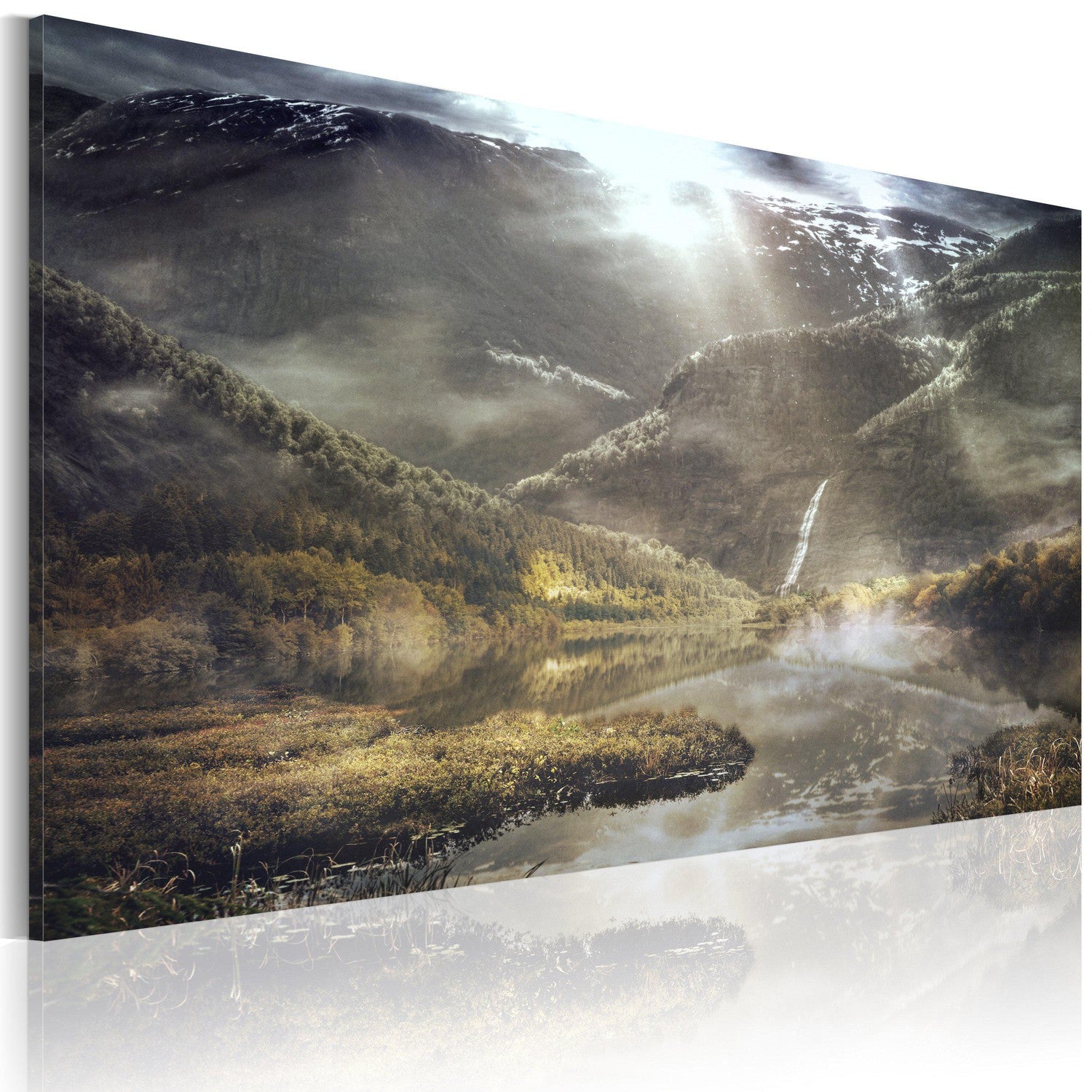 Canvas Tavla - The land of mists-Tavla Canvas-Artgeist-60x40-peaceofhome.se