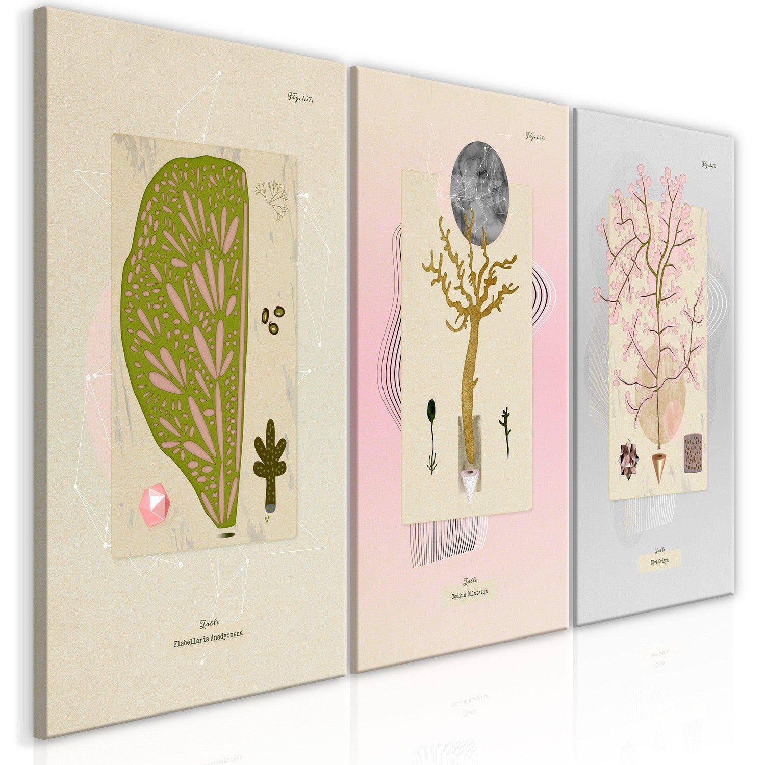 Canvas Tavla - Trees (Collection)-Tavla Canvas-Artgeist-60x30-peaceofhome.se