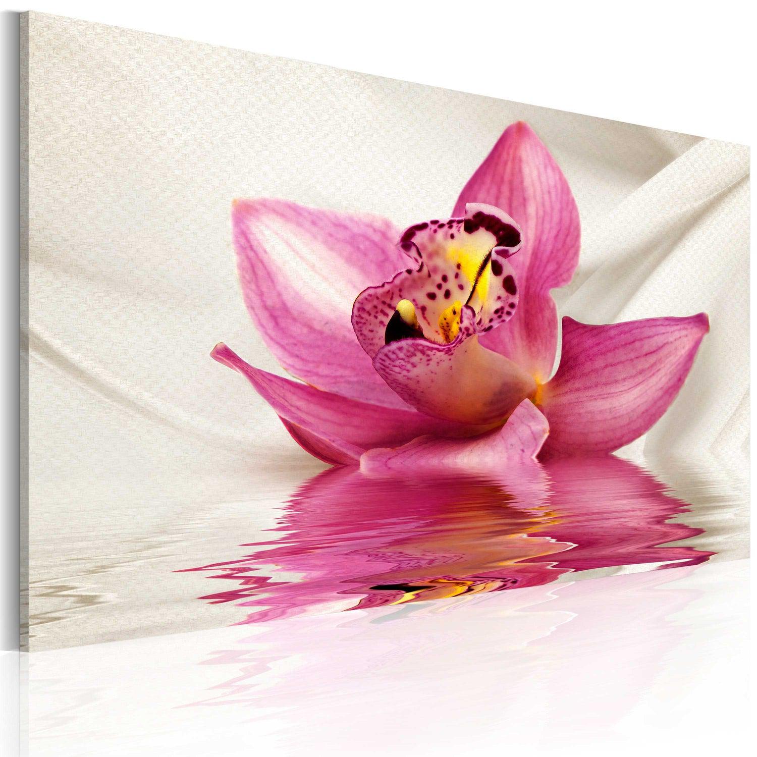 Canvas Tavla - Unusual orchid-Tavla Canvas-Artgeist-60x40-peaceofhome.se