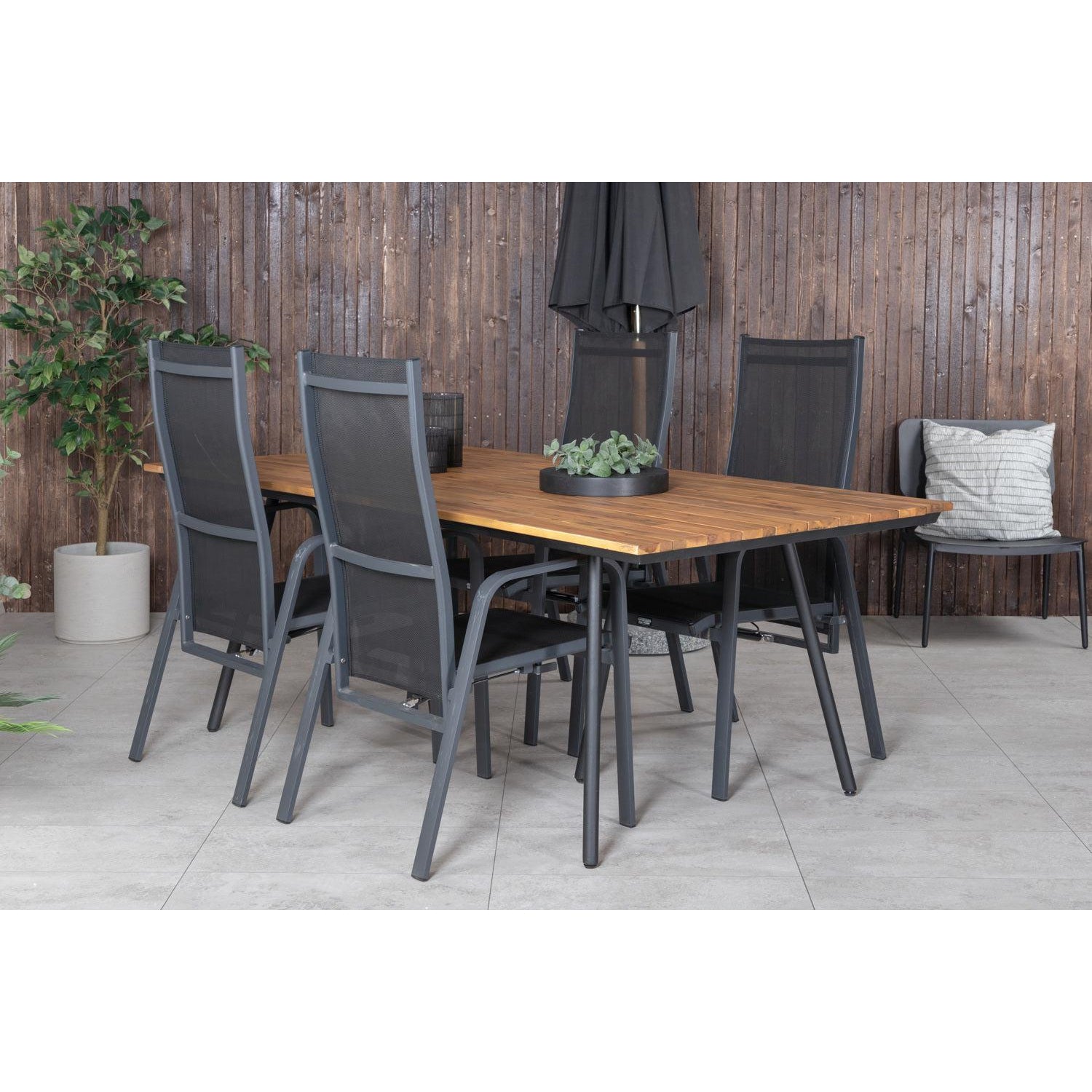 Chan Rektangulär Matgrupp-Table Set-Venture Home-peaceofhome.se
