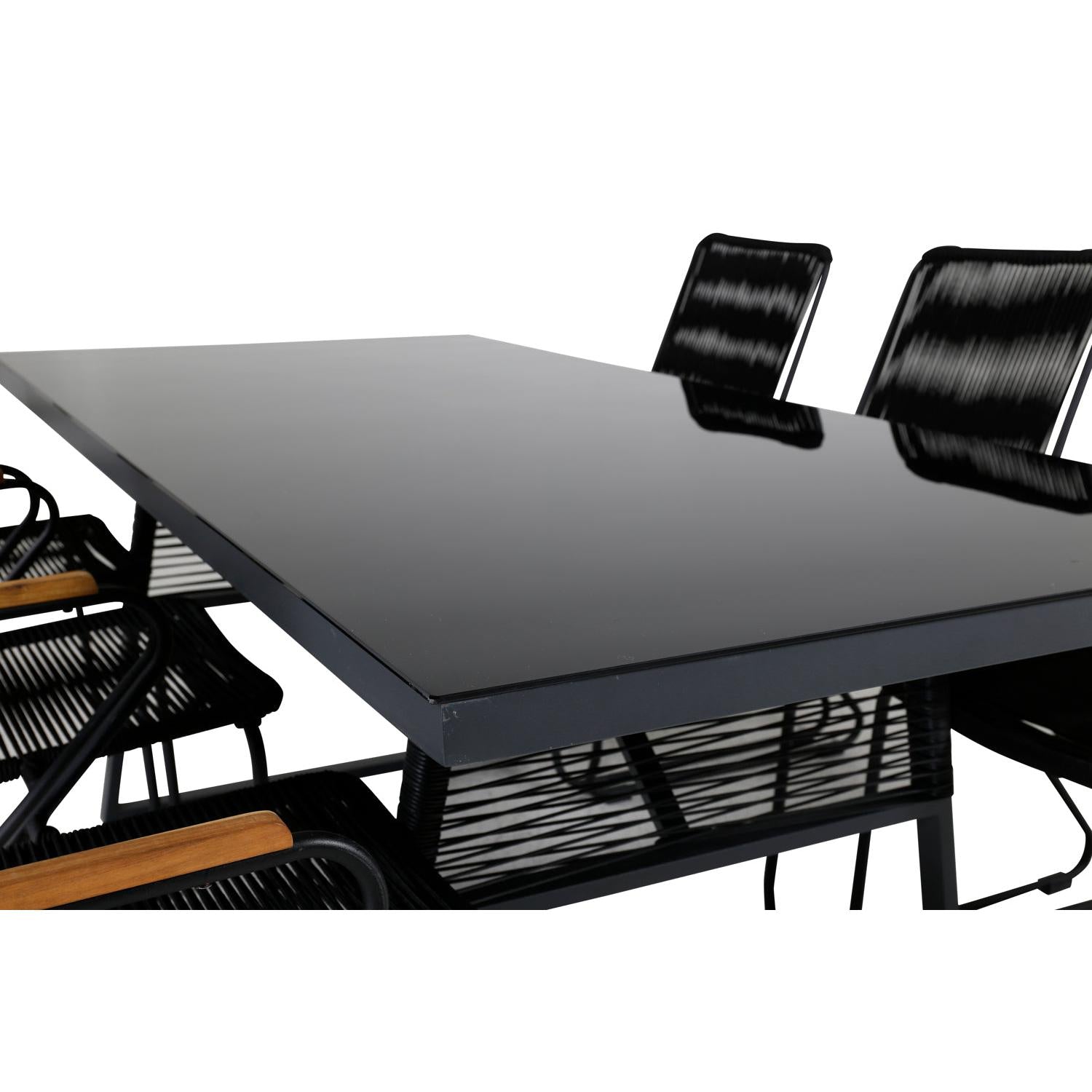 Dallas Rektangulär Matgrupp-Table Set-Venture Home-peaceofhome.se