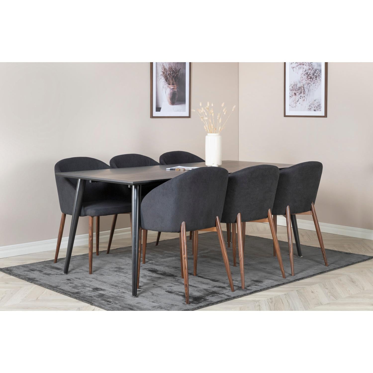 Dipp Rektangulär Matgrupp-GR Dining Set-Venture Home-peaceofhome.se