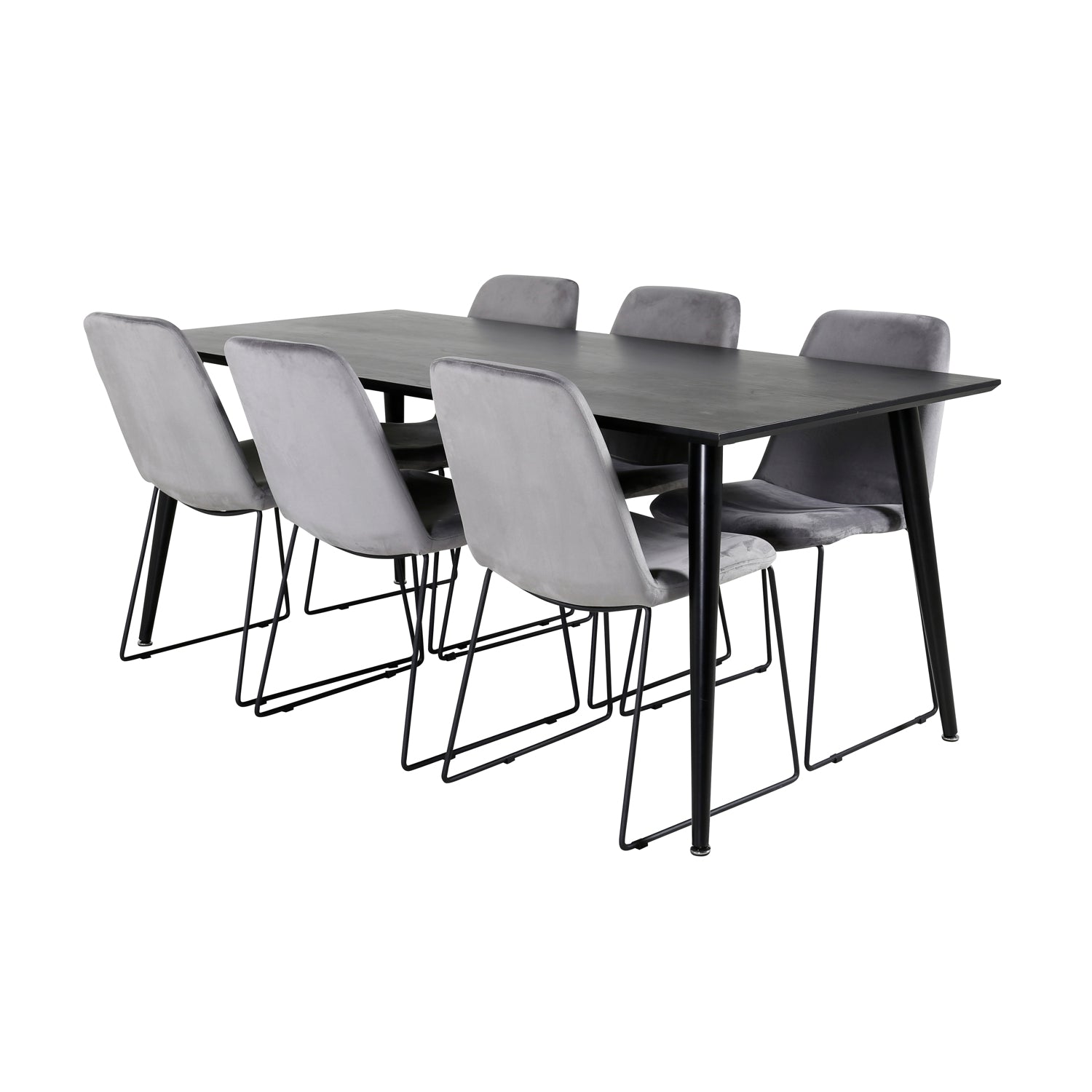 Dipp Rektangulär Matgrupp-GR Dining Set-Venture Home-peaceofhome.se
