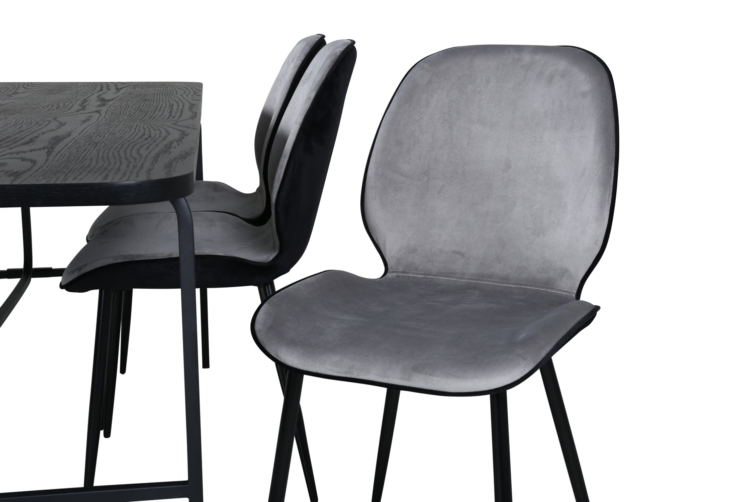EMMA UNO Matbord 200x90 + 6 stolar-Venture Home-peaceofhome.se