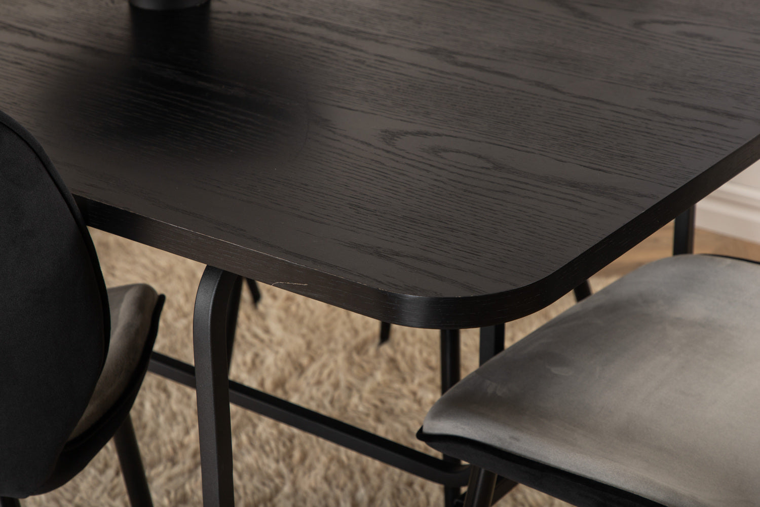 EMMA UNO Matbord 200x90 + 6 stolar-Venture Home-peaceofhome.se