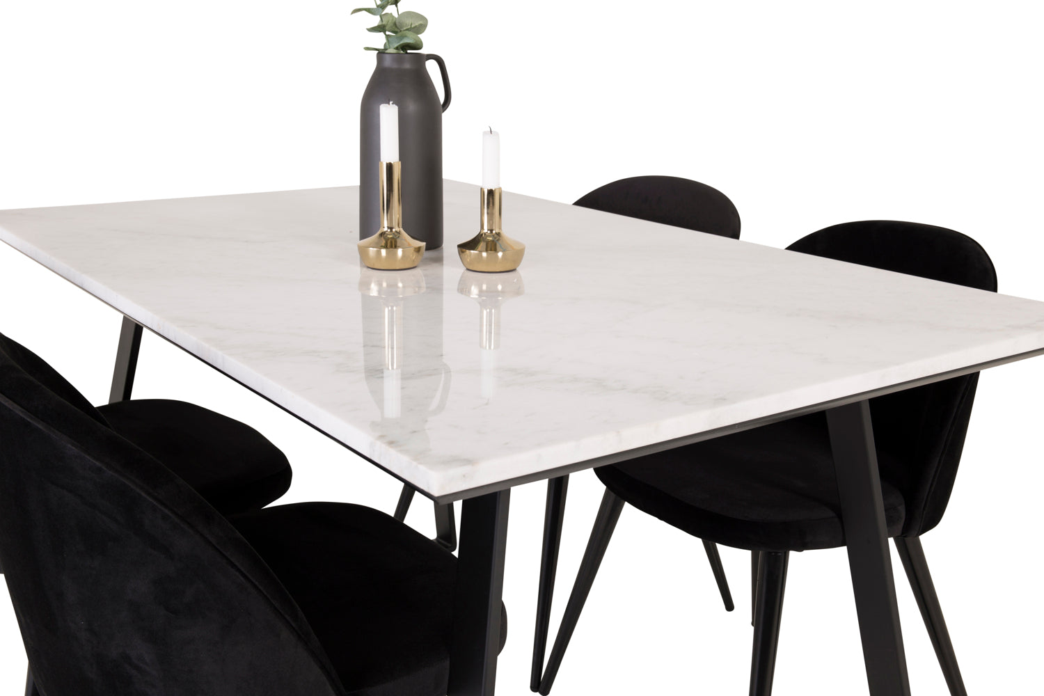 Estelle Rektangulär Matgrupp-GR Dining Set-Venture Home-peaceofhome.se