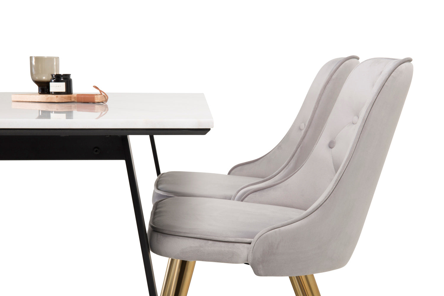 Estelle Rektangulär Matgrupp-GR Dining Set-Venture Home-peaceofhome.se