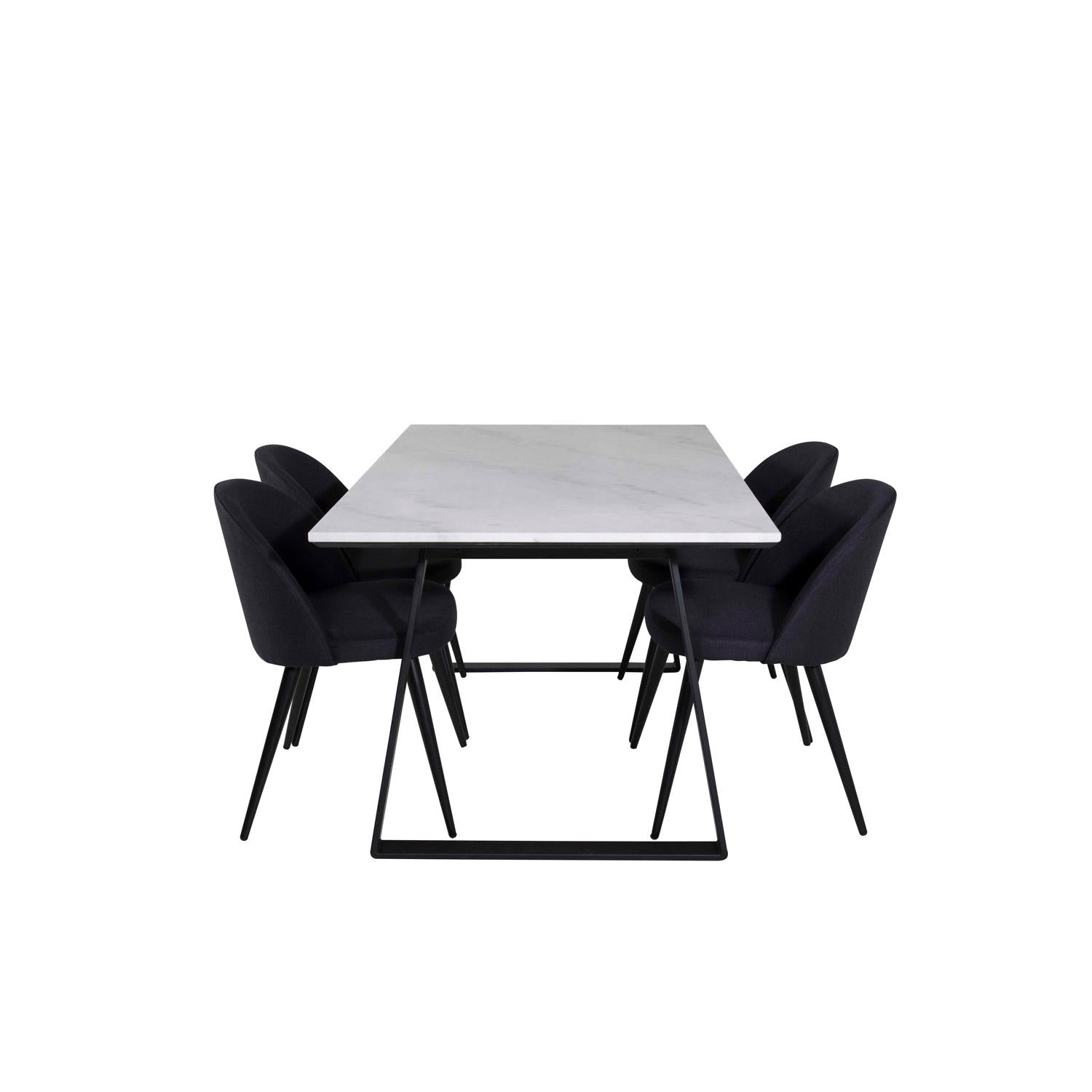 Estelle Rektangulär Matgrupp-GR Dining Set-Venture Home-peaceofhome.se