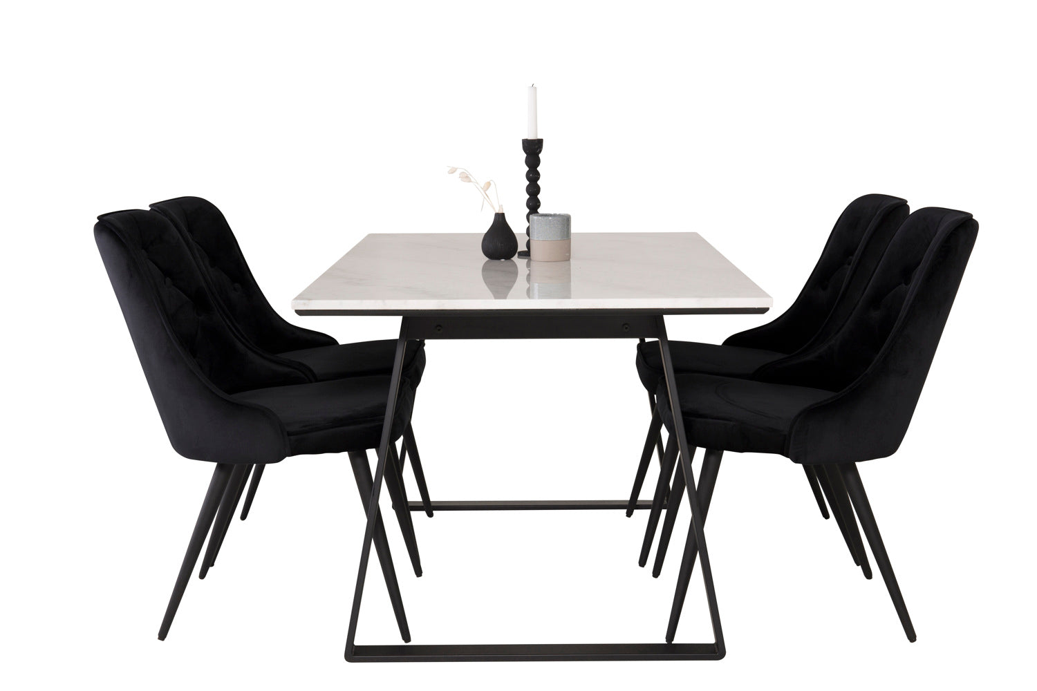 Estelle Rektangulär Matgrupp-GR Dining Set-Venture Home-peaceofhome.se