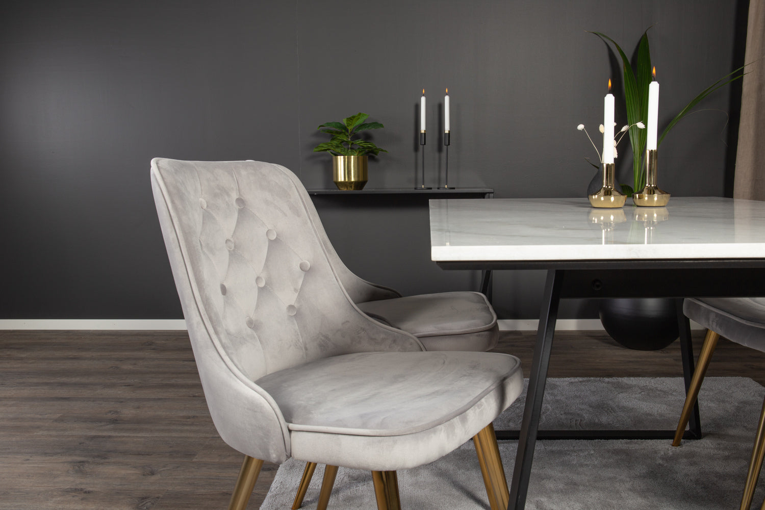 Estelle Rektangulär Matgrupp-GR Dining Set-Venture Home-peaceofhome.se