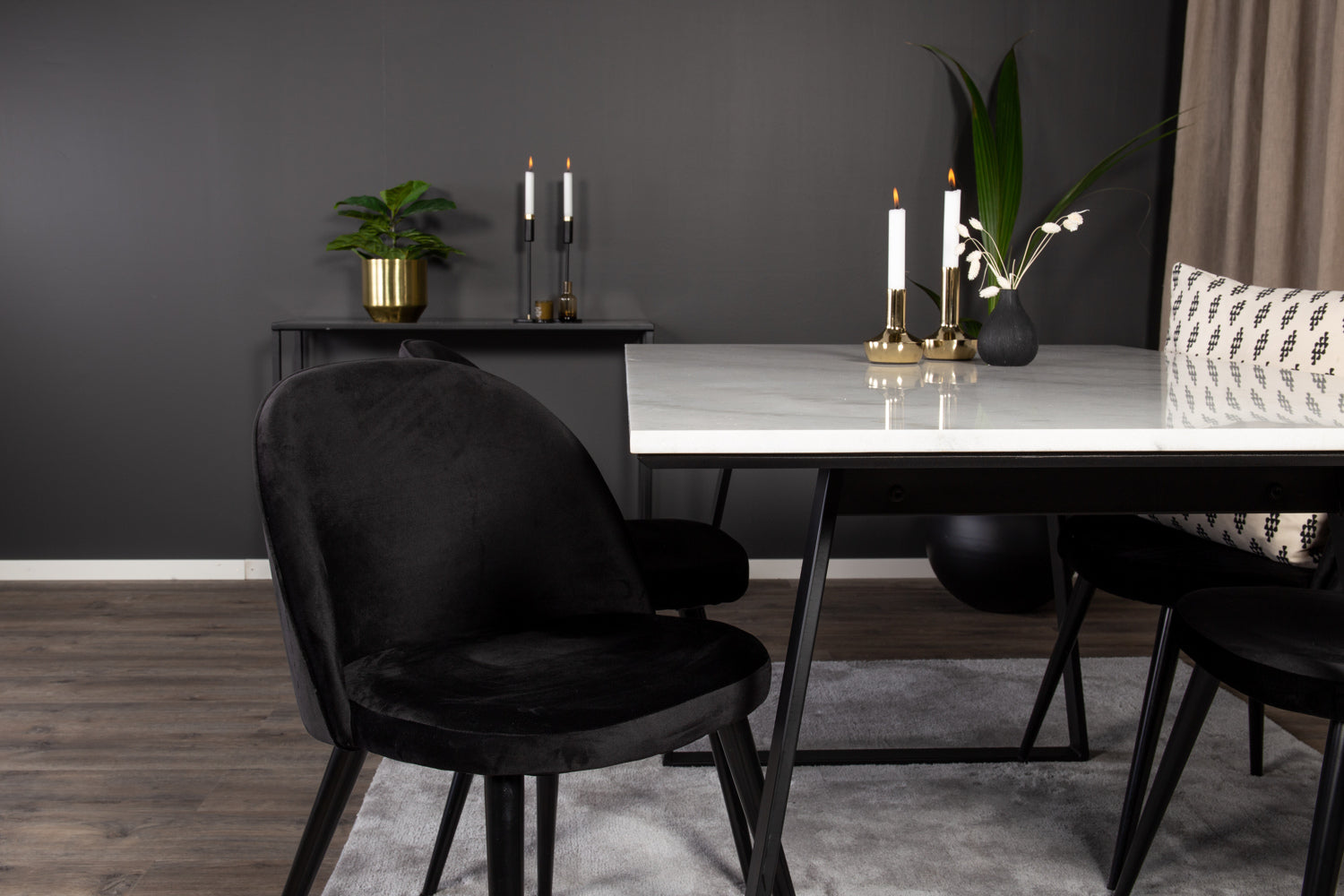 Estelle Rektangulär Matgrupp-GR Dining Set-Venture Home-peaceofhome.se