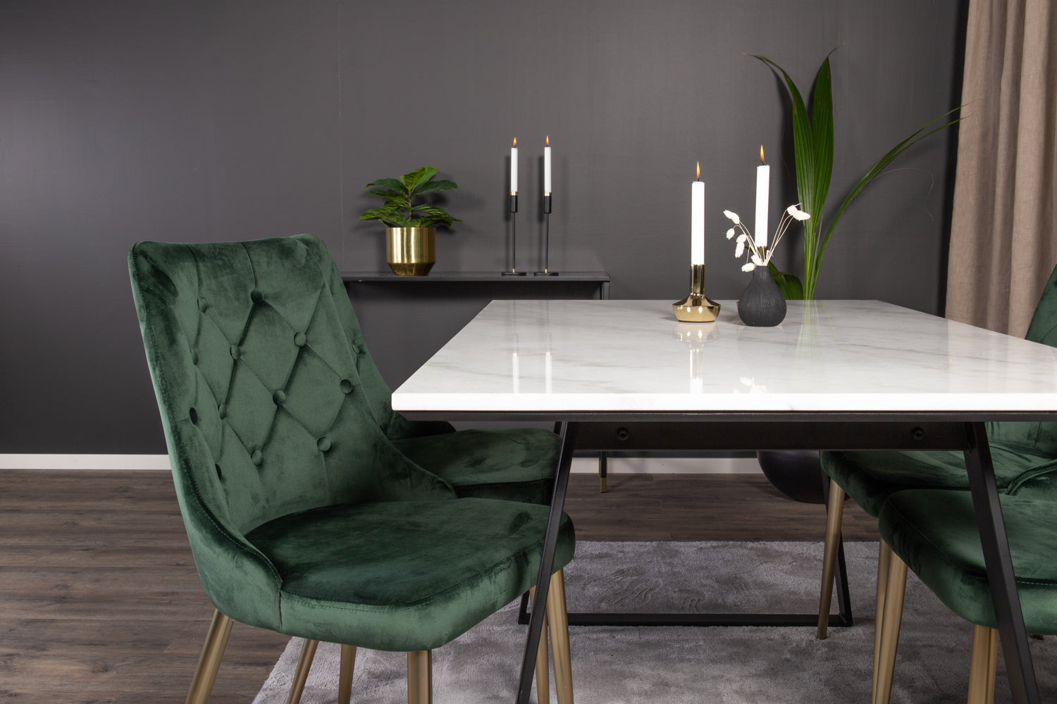 Estelle Rektangulär Matgrupp-GR Dining Set-Venture Home-peaceofhome.se