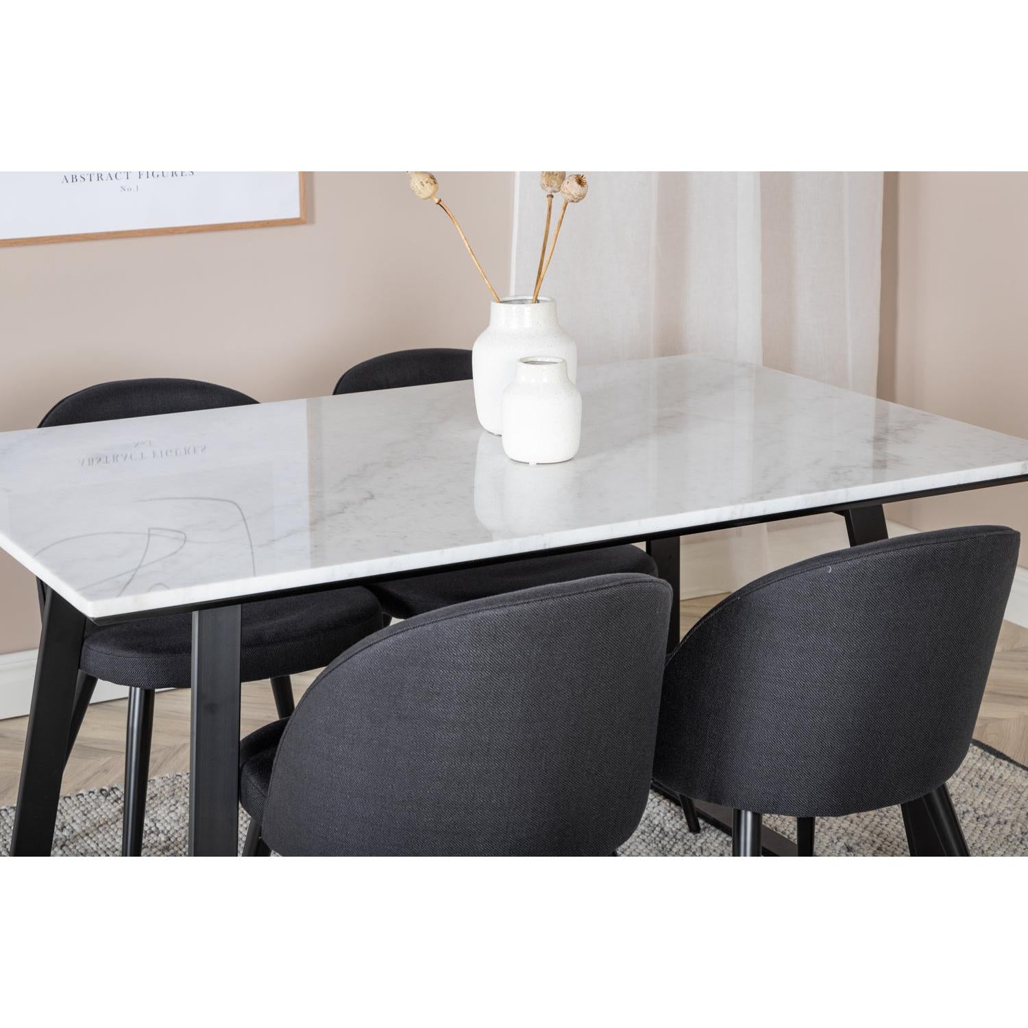Estelle Rektangulär Matgrupp-GR Dining Set-Venture Home-peaceofhome.se