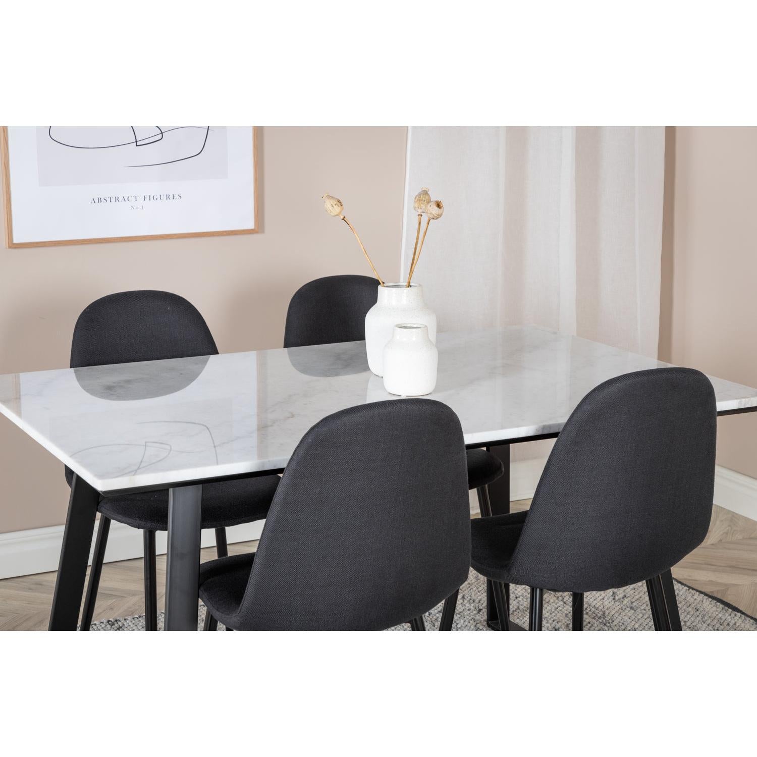 Estelle Rektangulär Matgrupp-GR Dining Set-Venture Home-peaceofhome.se