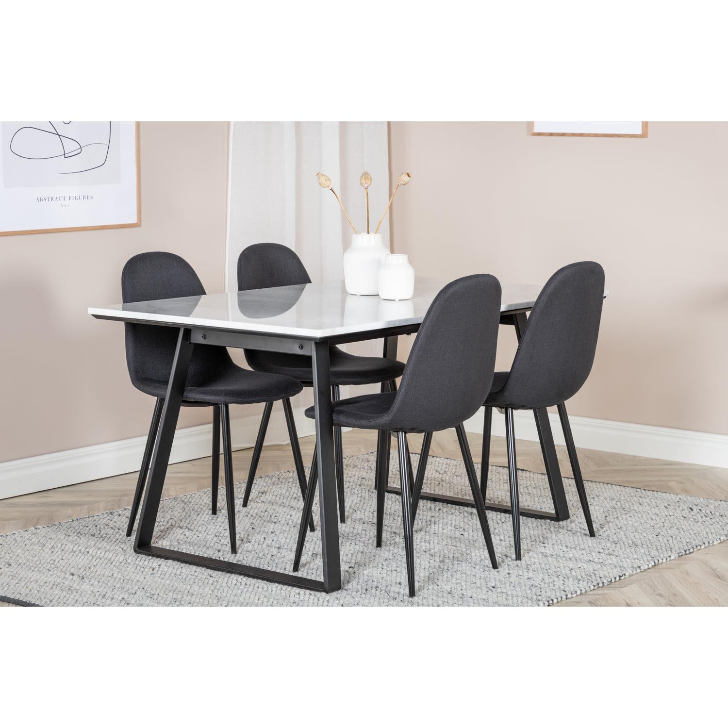 Estelle Rektangulär Matgrupp-GR Dining Set-Venture Home-peaceofhome.se