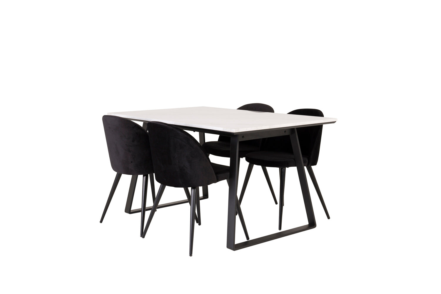 Estelle Rektangulär Matgrupp-GR Dining Set-Venture Home-peaceofhome.se