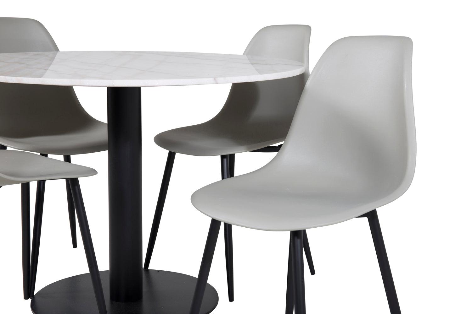 Estelle Rund Matgrupp-GR Dining Set-Venture Home-peaceofhome.se