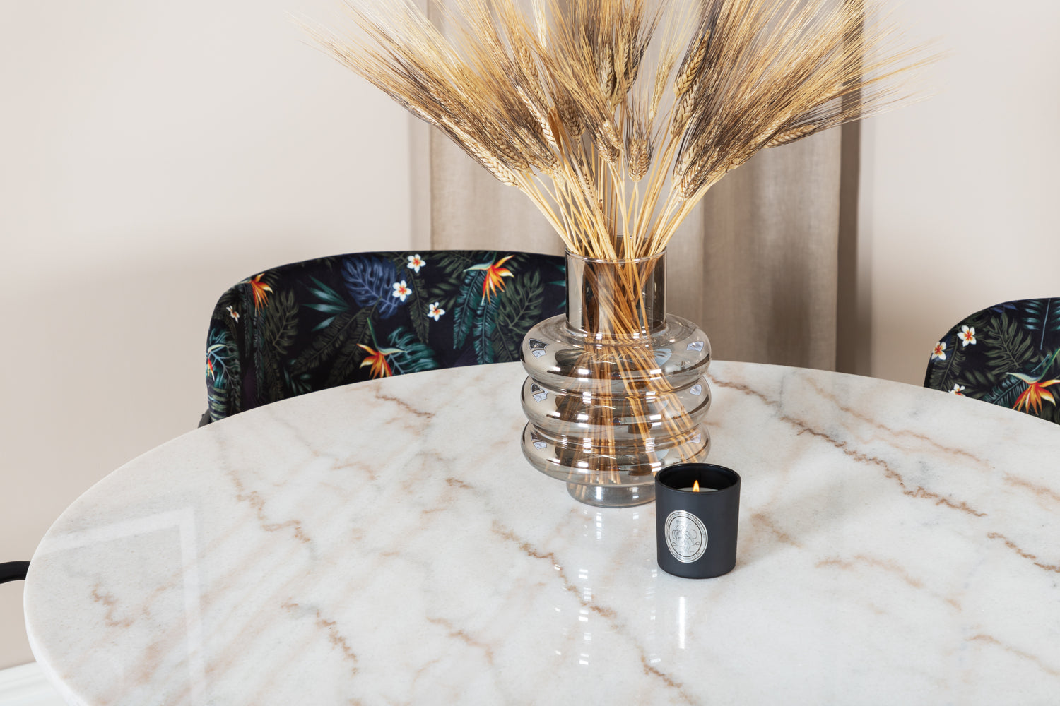 Estelle Rund Matgrupp-GR Dining Set-Venture Home-peaceofhome.se