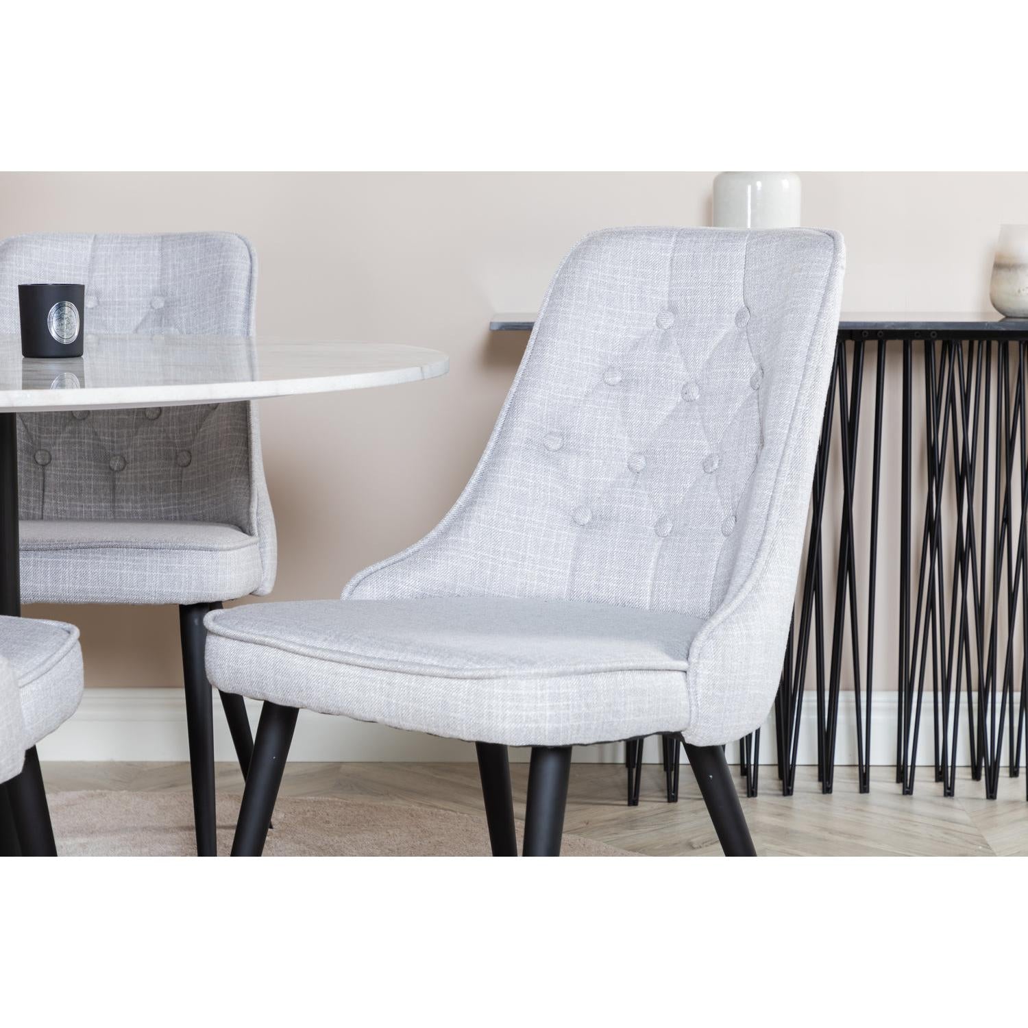 Estelle Rund Matgrupp-GR Dining Set-Venture Home-peaceofhome.se