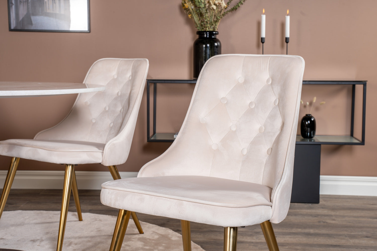 Estelle Rund Matgrupp-GR Dining Set-Venture Home-peaceofhome.se