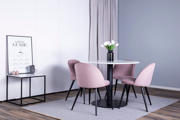Estelle Rund Matgrupp-GR Dining Set-Venture Home-peaceofhome.se