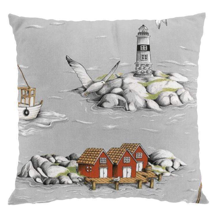 Fiskeskär Kuddfodral 47x47 cm-Kuddfodral-Arvidssons Textil-peaceofhome.se